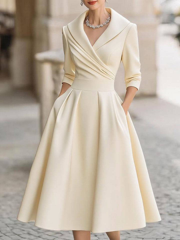 Messina – Elegante Midi Jurk