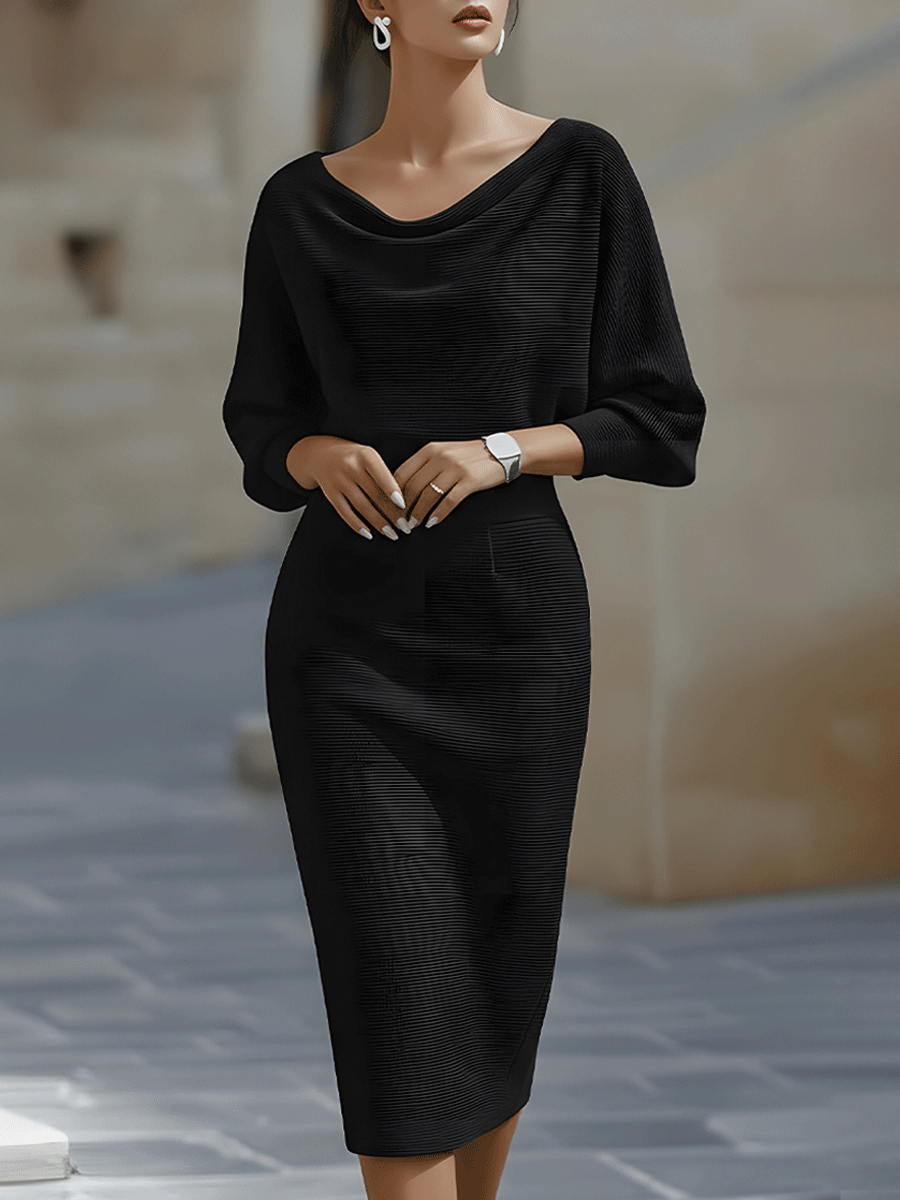 Madison – Luxe Midi Jurk