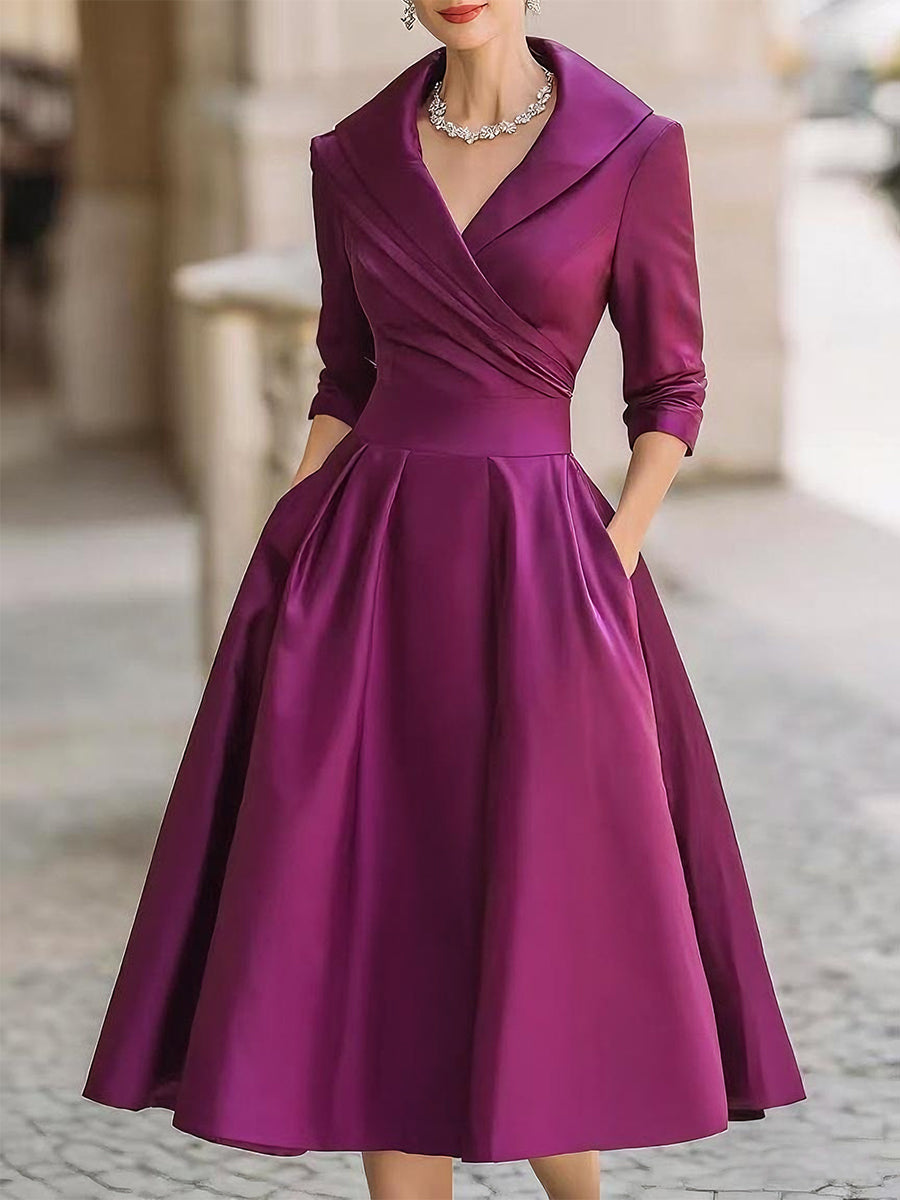 Messina – Elegante Midi Jurk