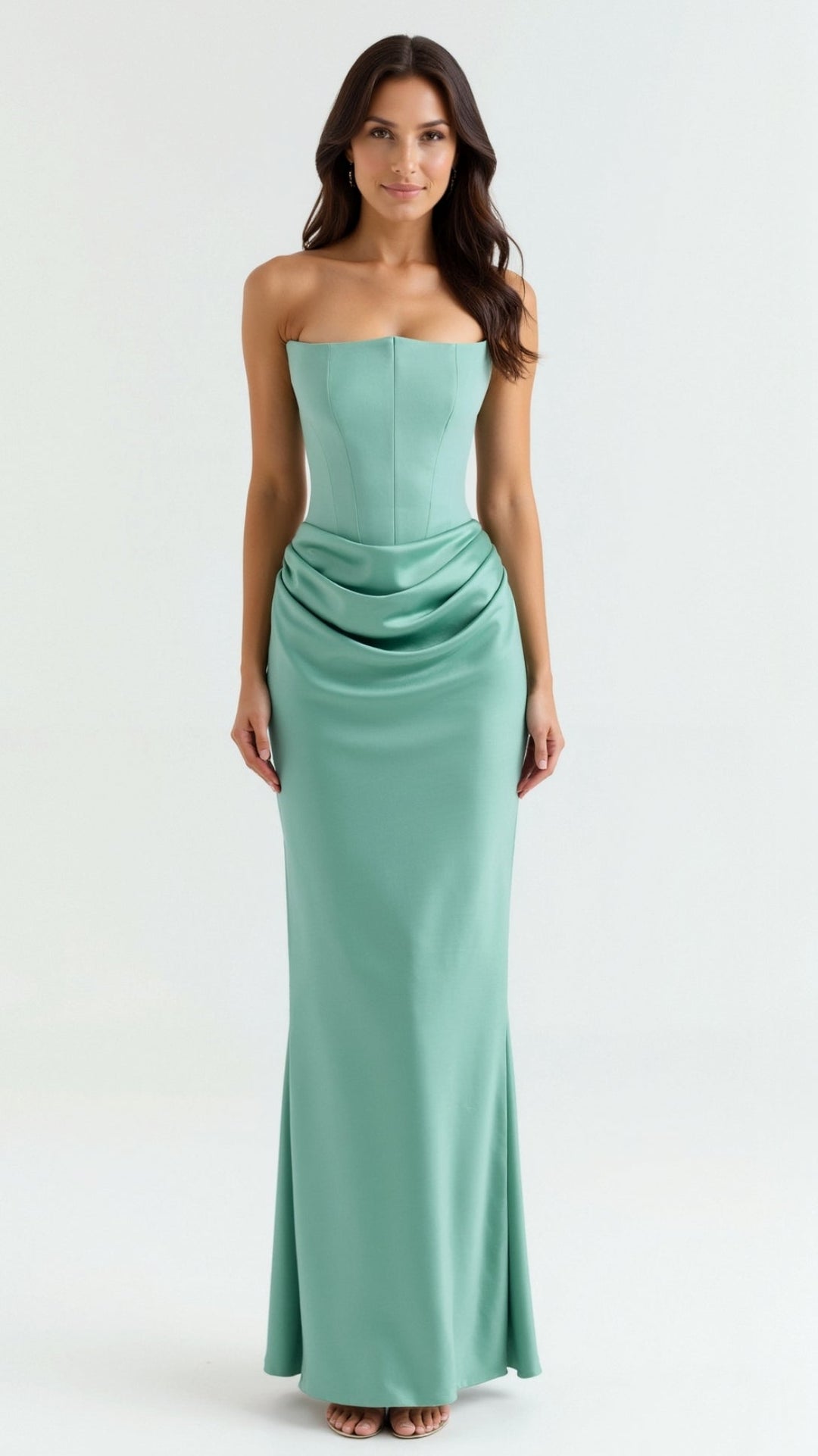 Marit - Elegante Column Maxi Jurk