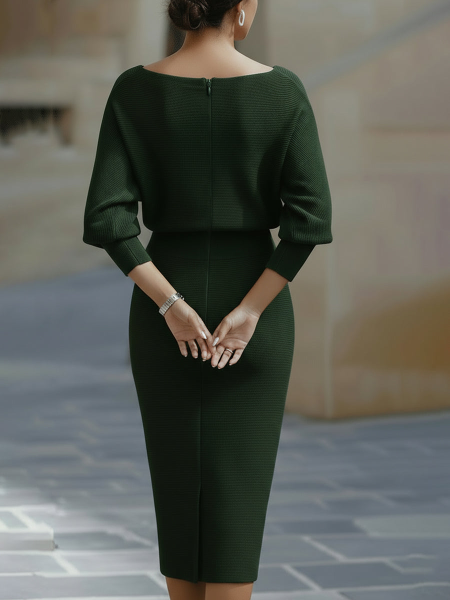 Madison – Luxe Midi Jurk