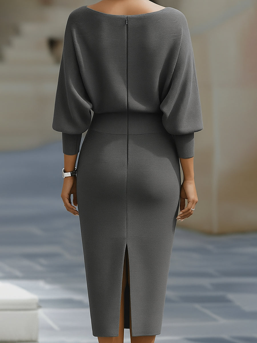 Madison – Luxe Midi Jurk