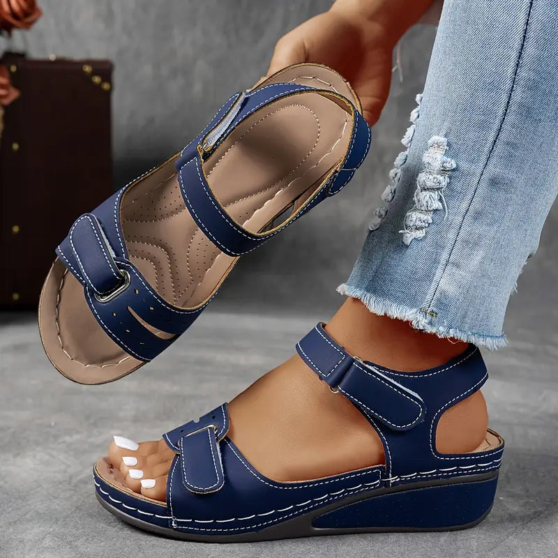 Zinovia – Orthopedische Sandalen met Wedge Hak