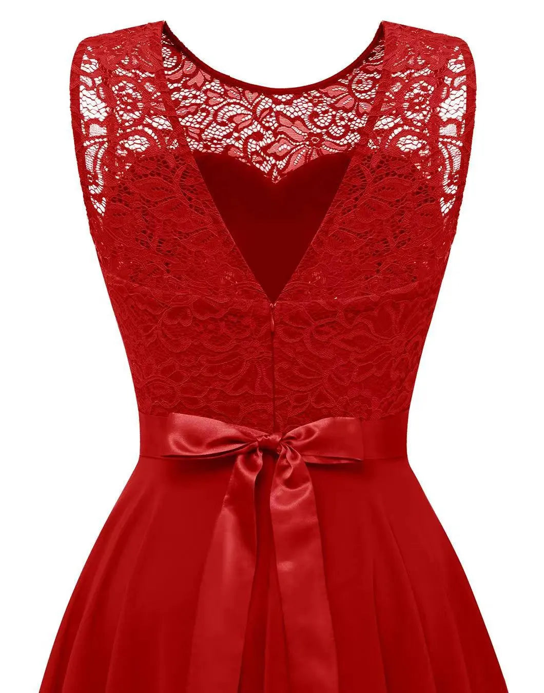 Donatella - Bloemenjurk High-Low Bruidsgast Jurk