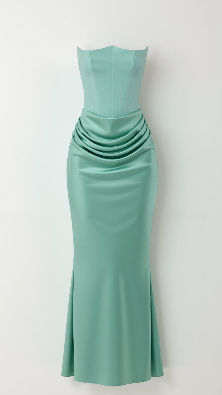 Marit - Elegante Column Maxi Jurk