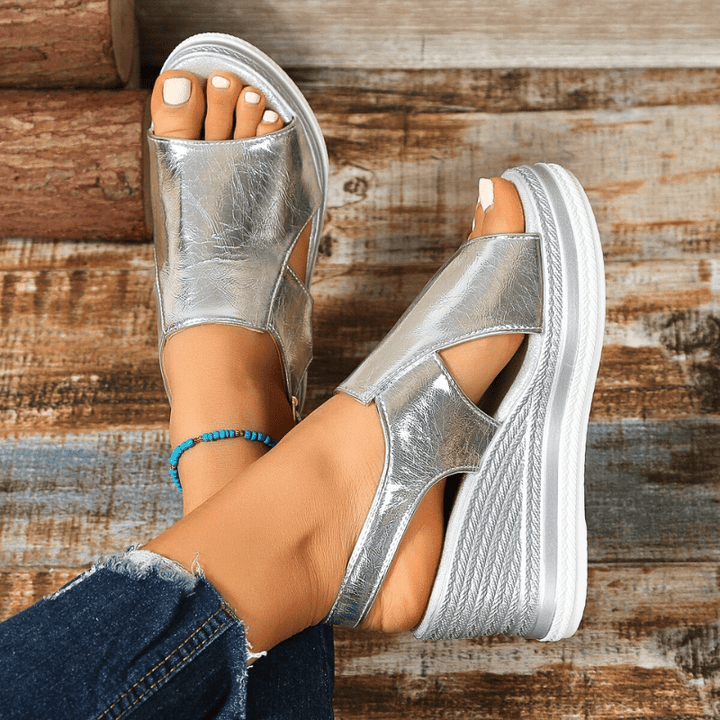 Elira – Subtiele verhoging orthopedische Sandalen