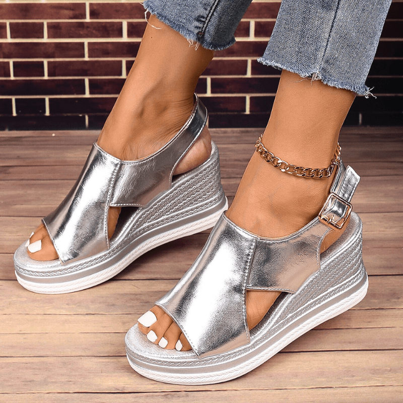 Elira – Subtiele verhoging orthopedische Sandalen