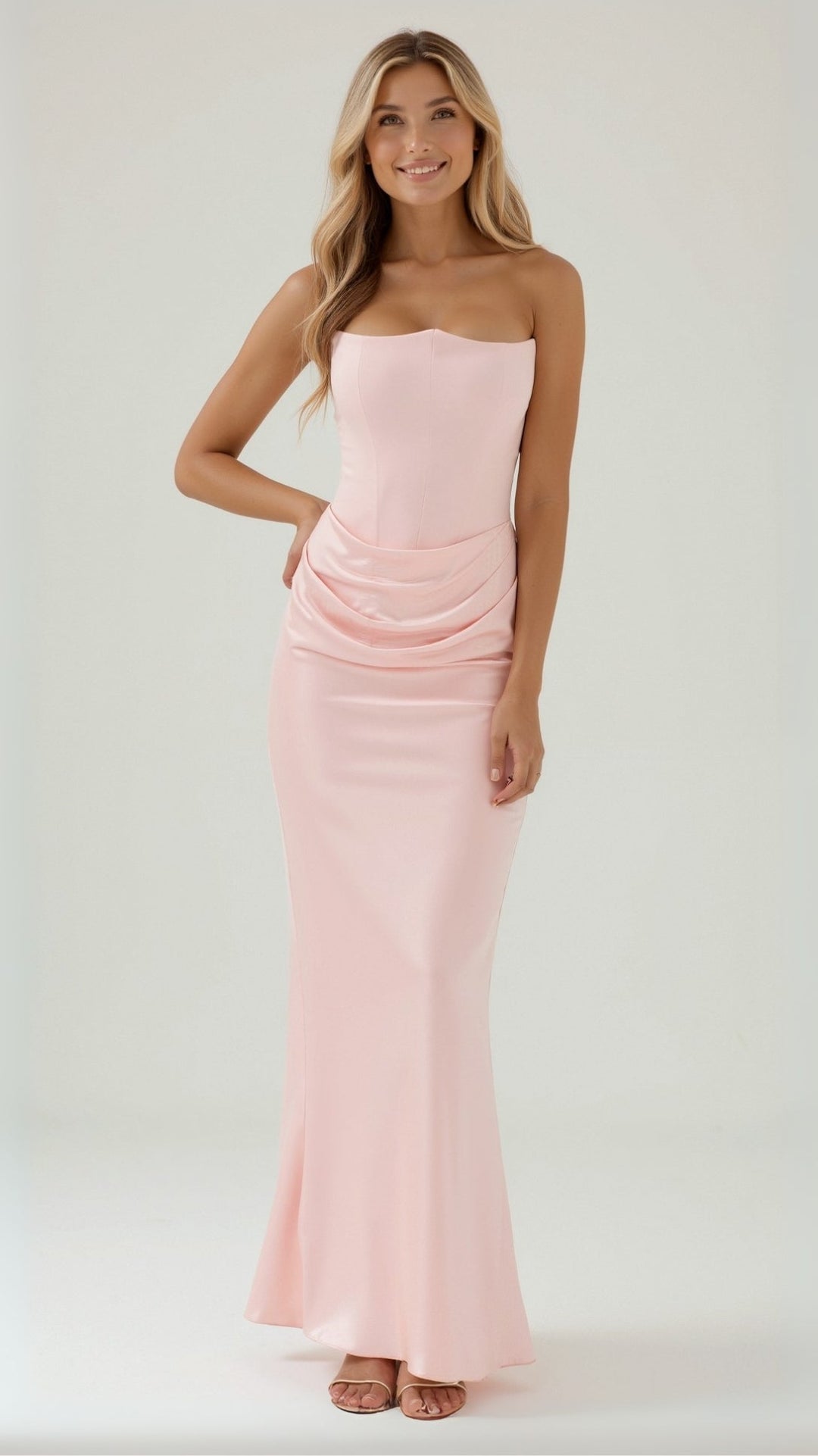 Marit - Elegante Column Maxi Jurk