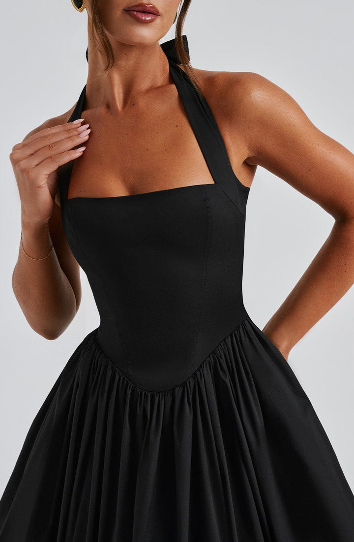 Ismeralda - Halter Midi Bruidsgast Jurk
