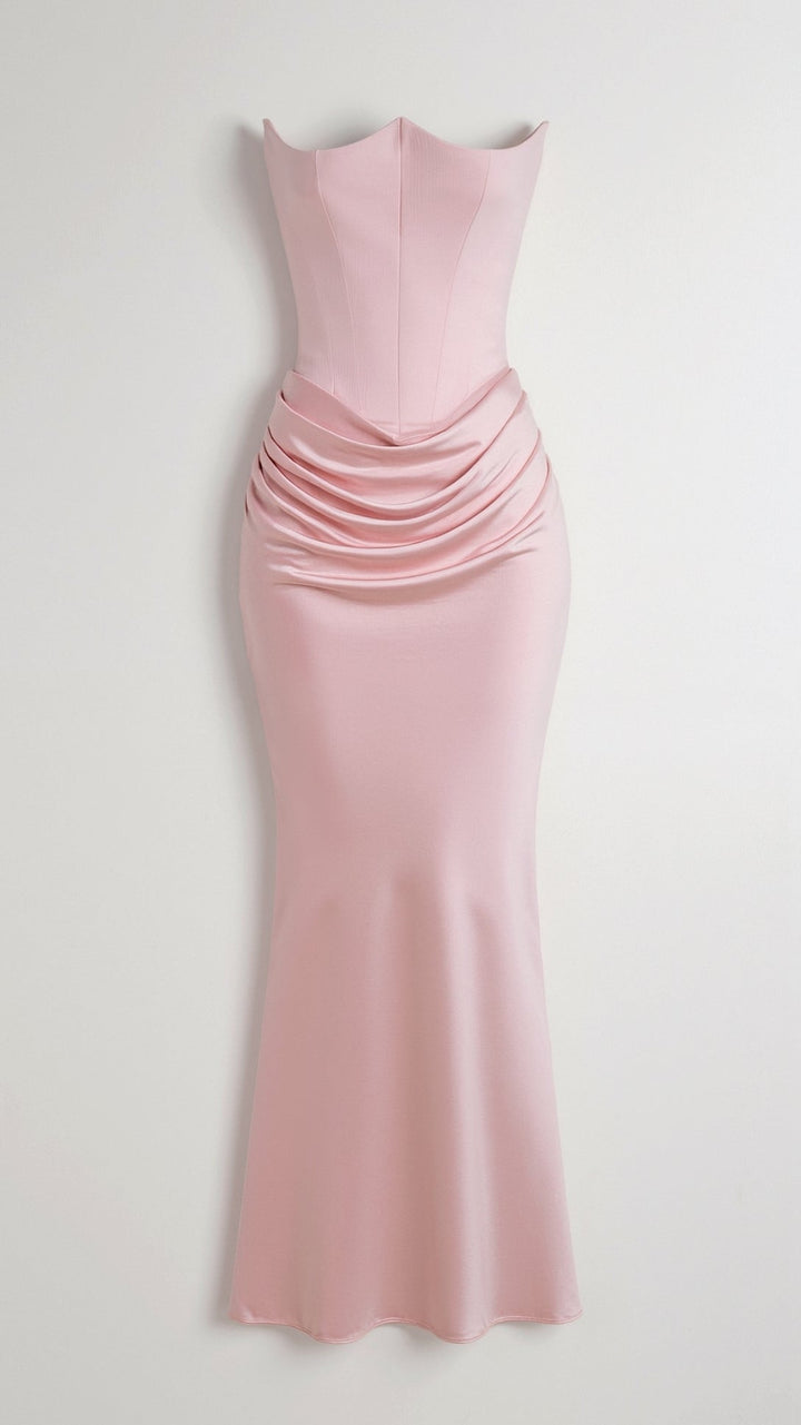 Marit - Elegante Column Maxi Jurk
