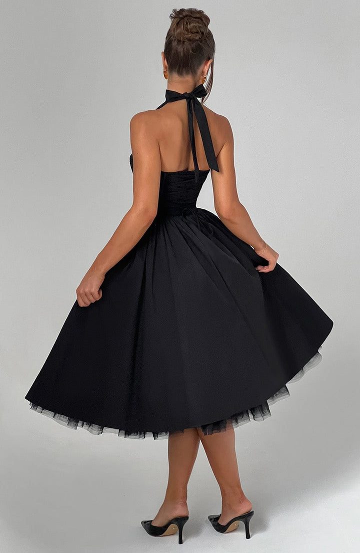 Ismeralda - Halter Midi Bruidsgast Jurk