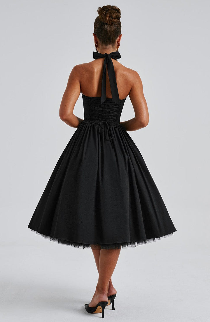 Ismeralda - Halter Midi Bruidsgast Jurk