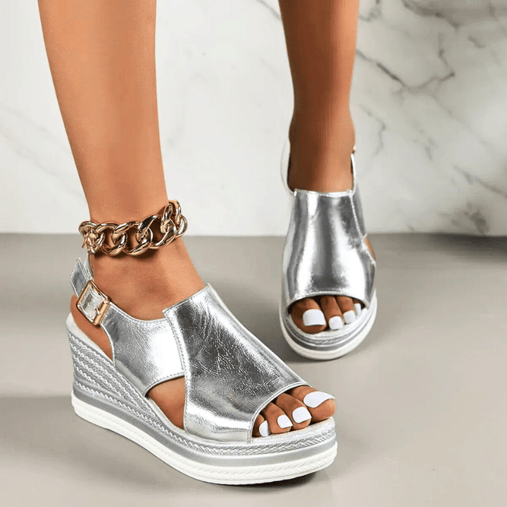 Elira – Subtiele verhoging orthopedische Sandalen