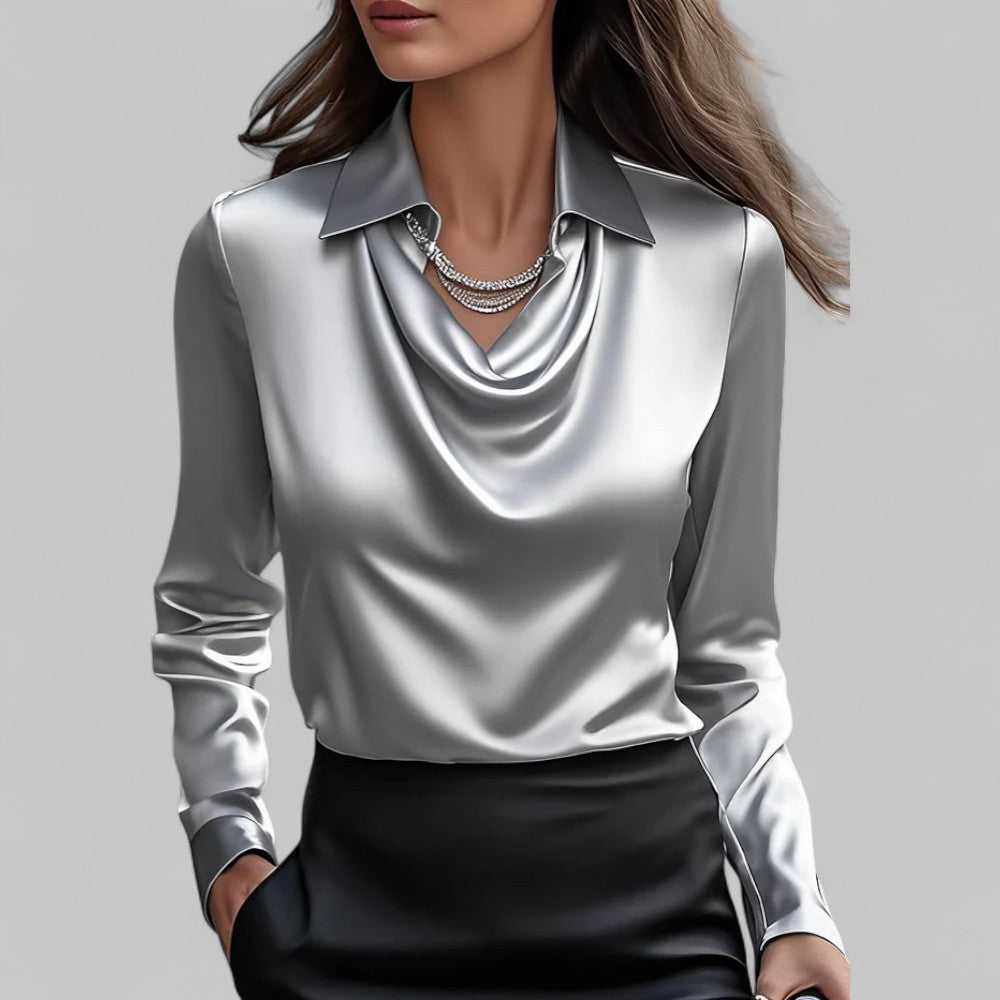 Elvira - Vloeiende elegantie blouse