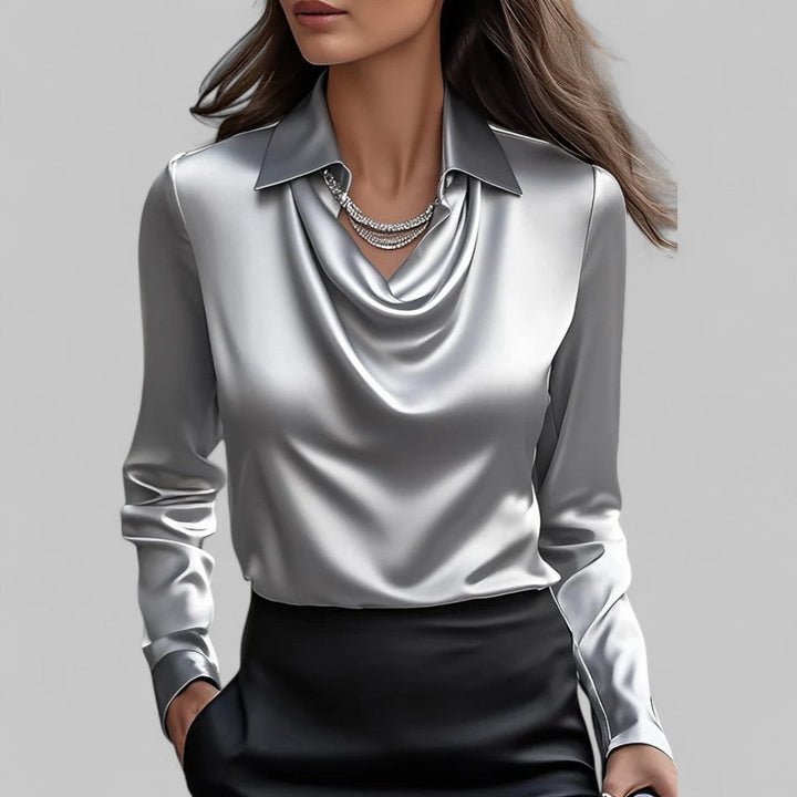 Elvira - Vloeiende elegantie blouse