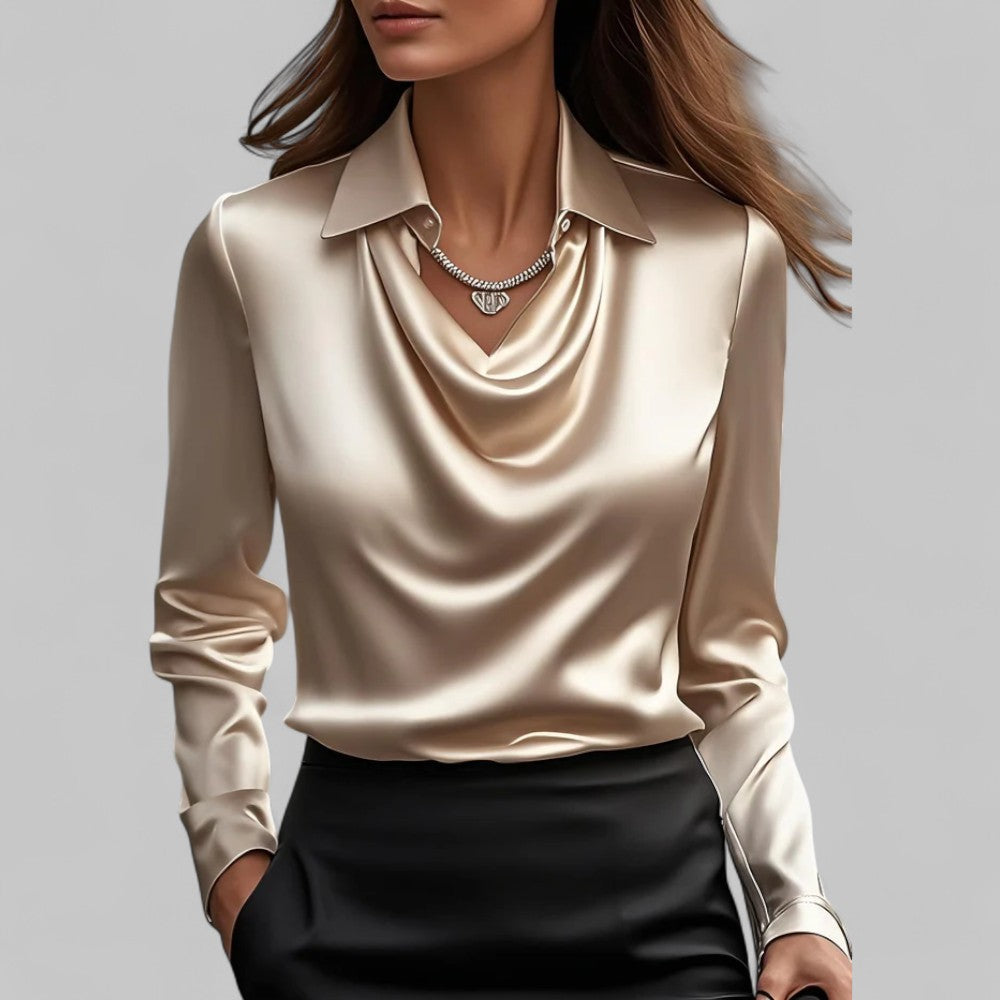 Elvira - Vloeiende elegantie blouse