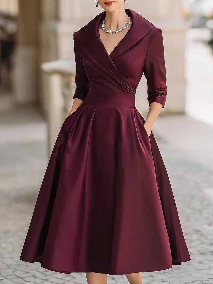 Messina – Elegante Midi Jurk