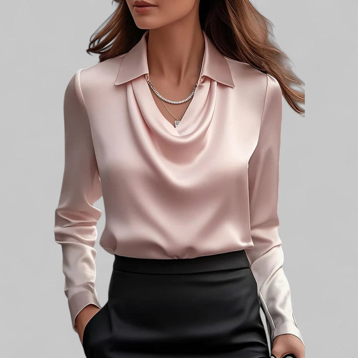 Elvira - Vloeiende elegantie blouse