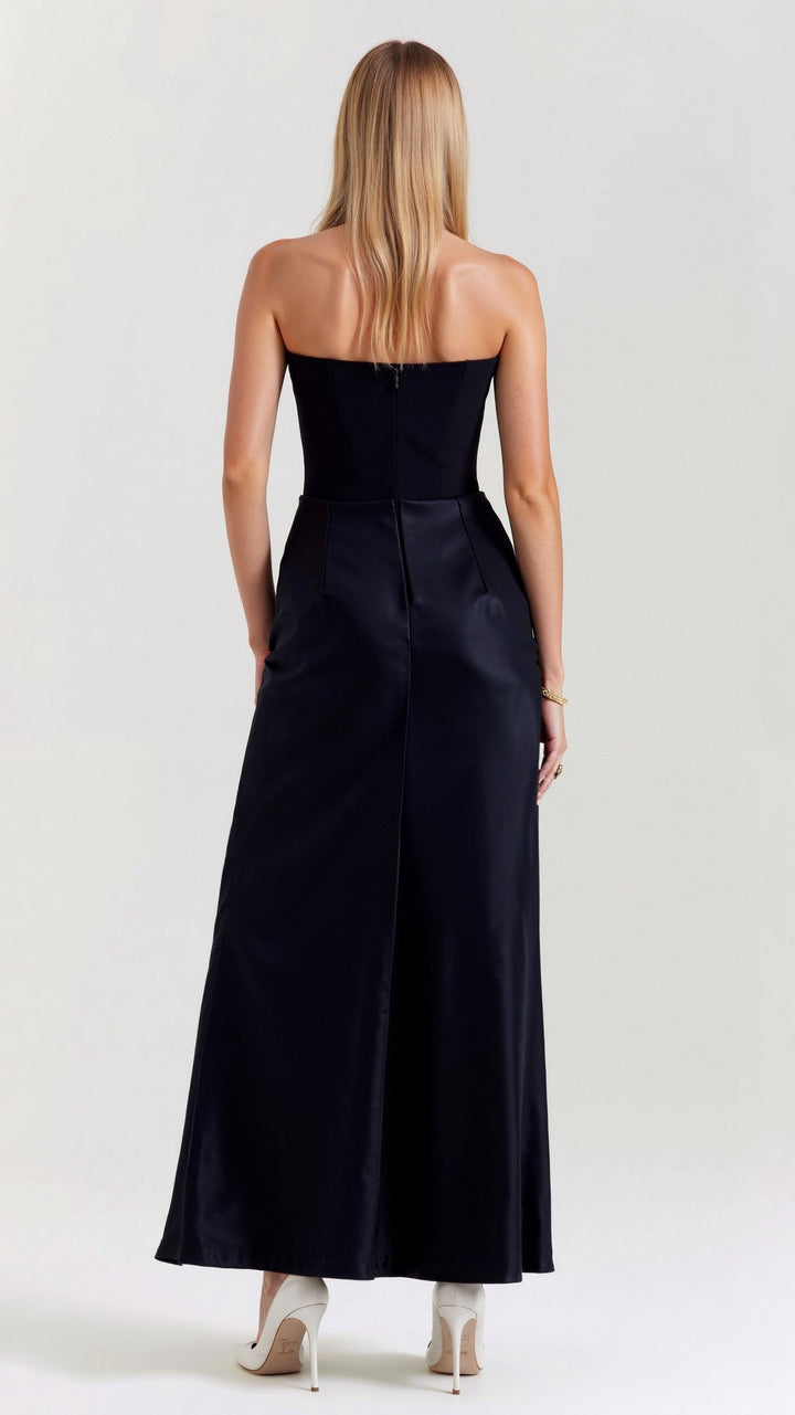 Marit - Elegante Column Maxi Jurk