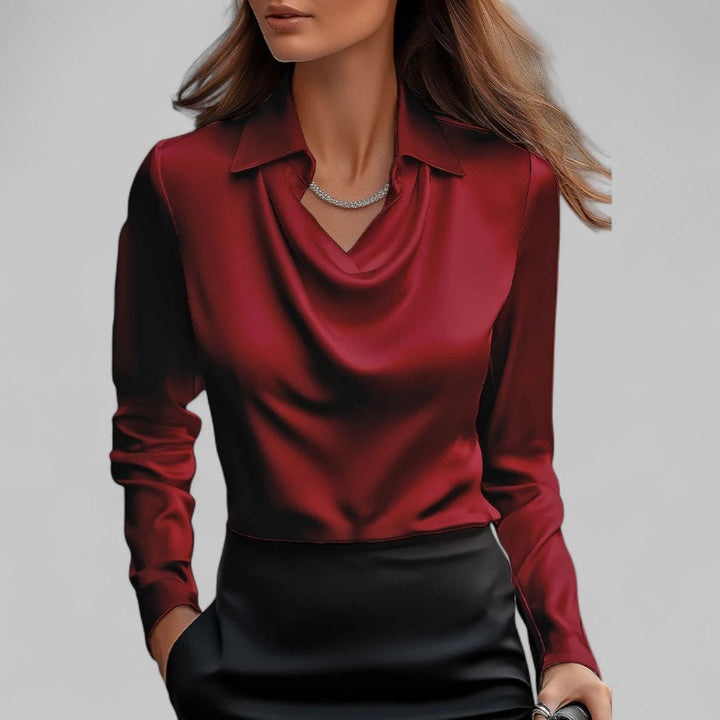 Elvira - Vloeiende elegantie blouse
