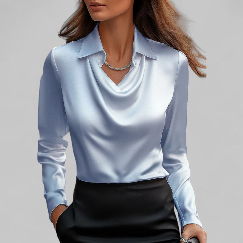 Elvira - Vloeiende elegantie blouse