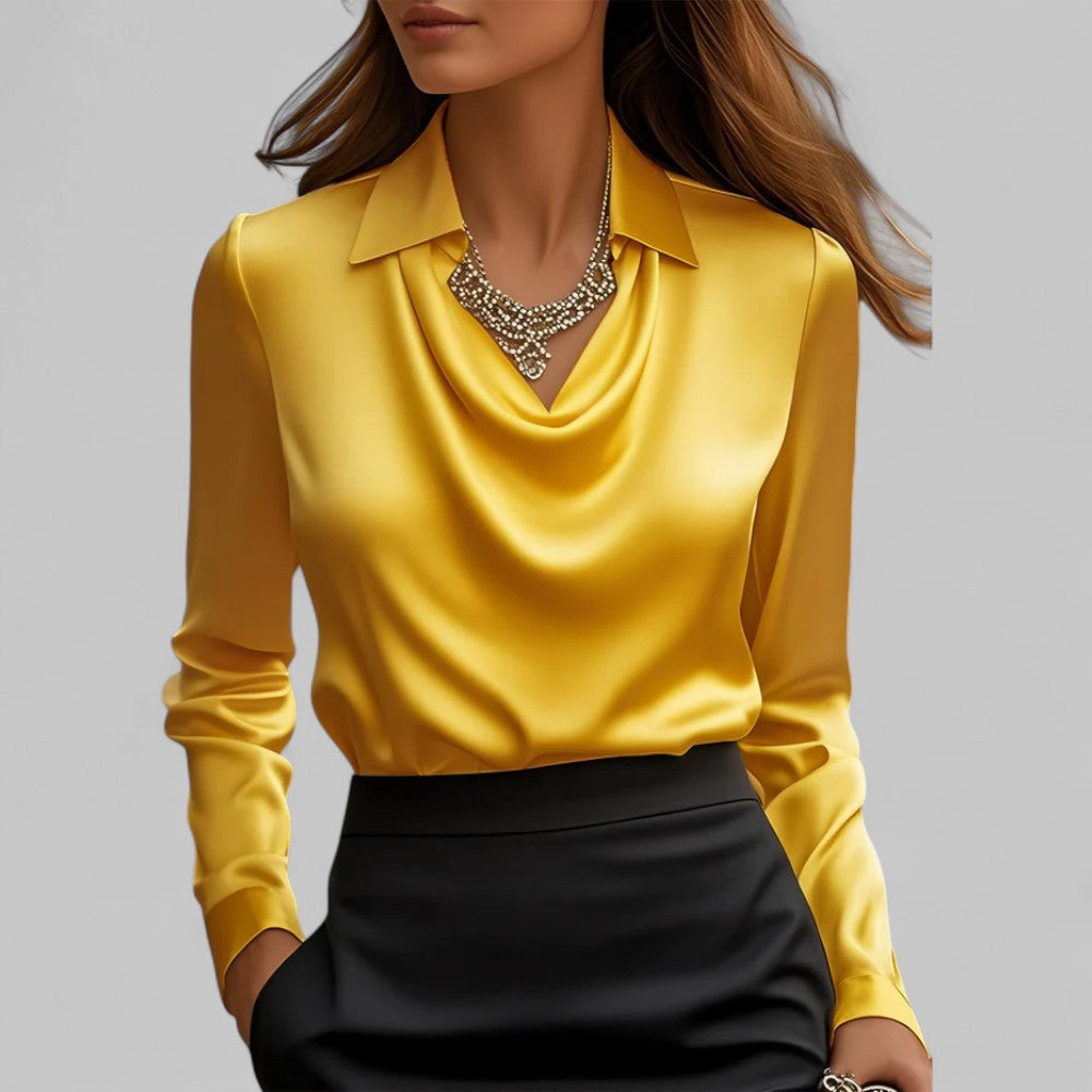 Elvira - Vloeiende elegantie blouse