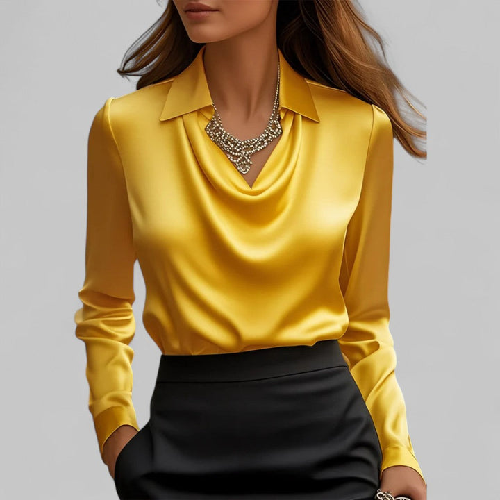 Elvira - Vloeiende elegantie blouse