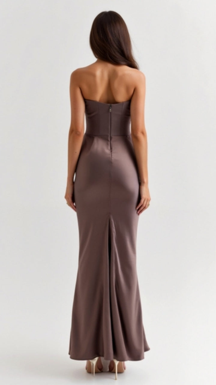 Marit - Elegante Column Maxi Jurk
