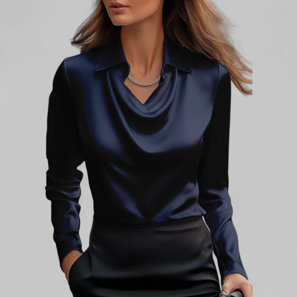 Elvira - Vloeiende elegantie blouse