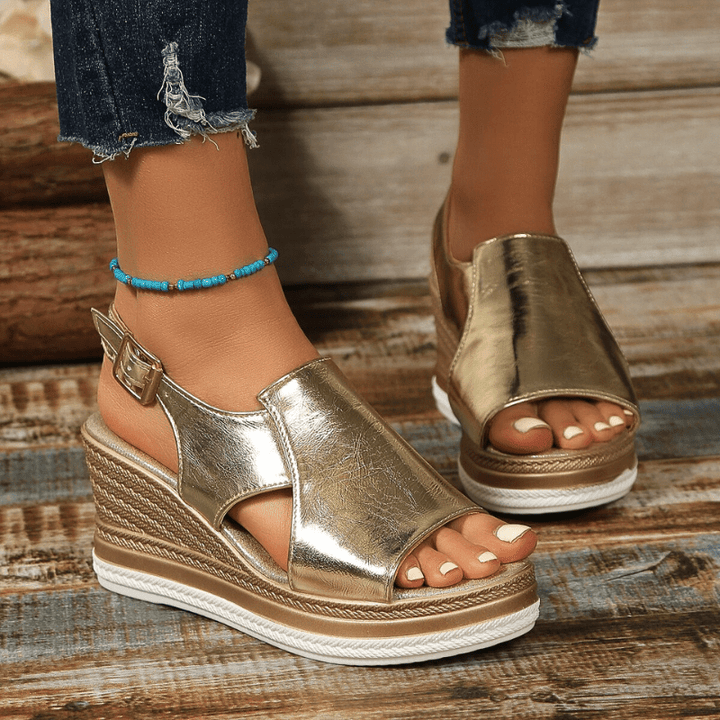 Elira – Subtiele verhoging orthopedische Sandalen