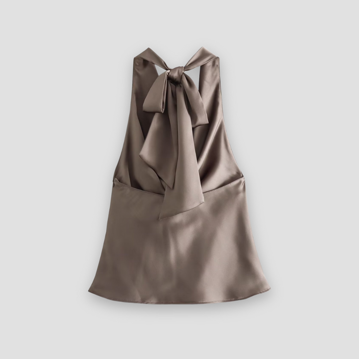 Arianna – Satijnen charme blouse