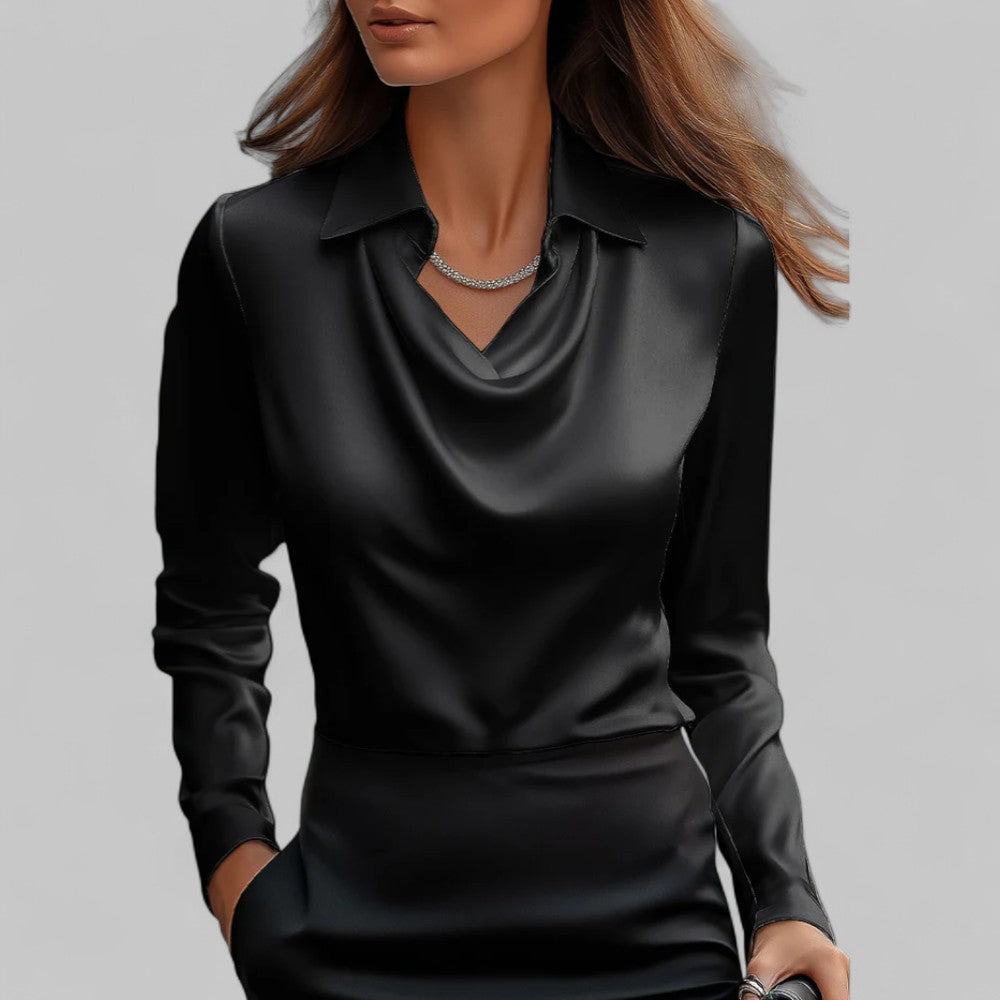 Elvira - Vloeiende elegantie blouse