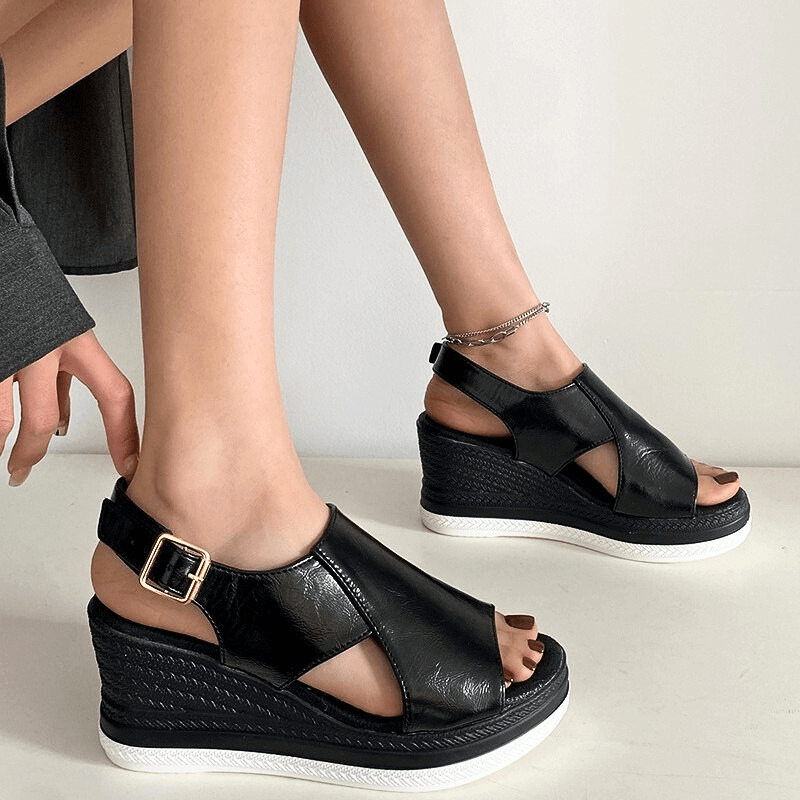 Elira – Subtiele verhoging orthopedische Sandalen