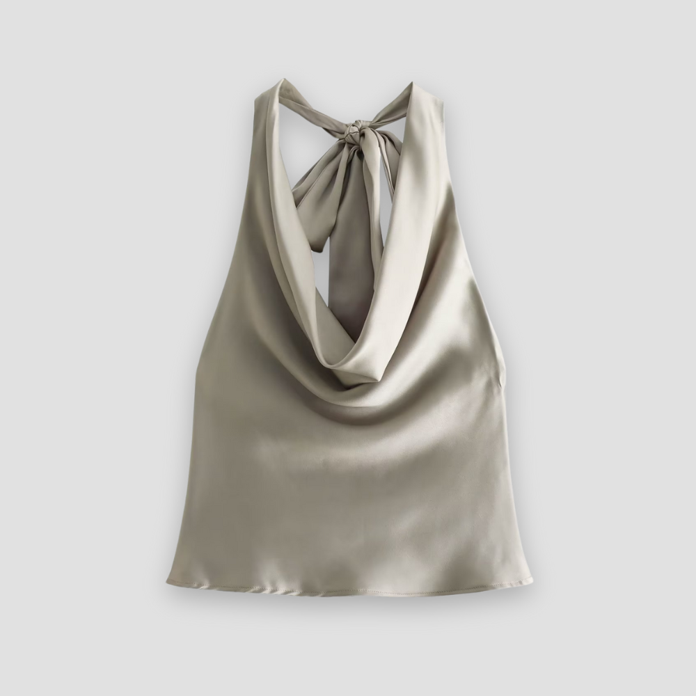 Arianna – Satijnen charme blouse