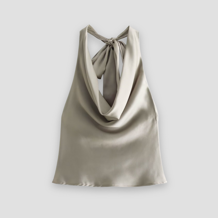 Arianna – Satijnen charme blouse