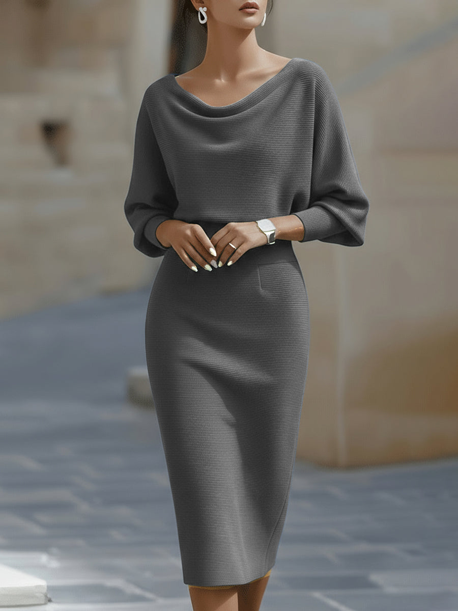 Madison – Luxe Midi Jurk