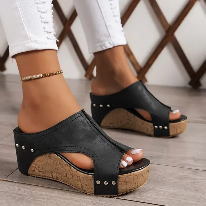 Liana – Dames Orthopedische Gewatteerde Sandalen