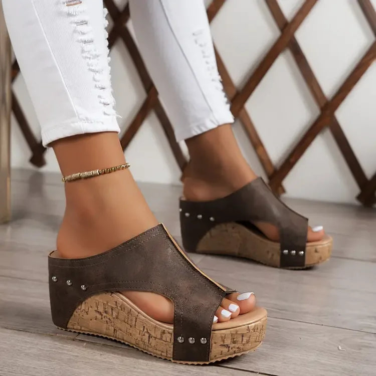 Liana – Dames Orthopedische Gewatteerde Sandalen