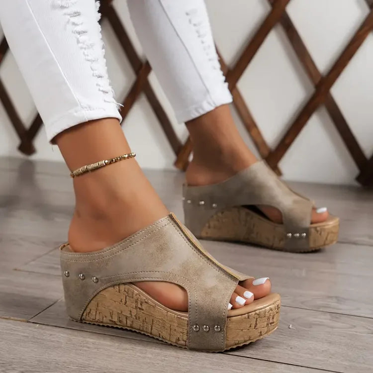 Liana – Dames Orthopedische Gewatteerde Sandalen