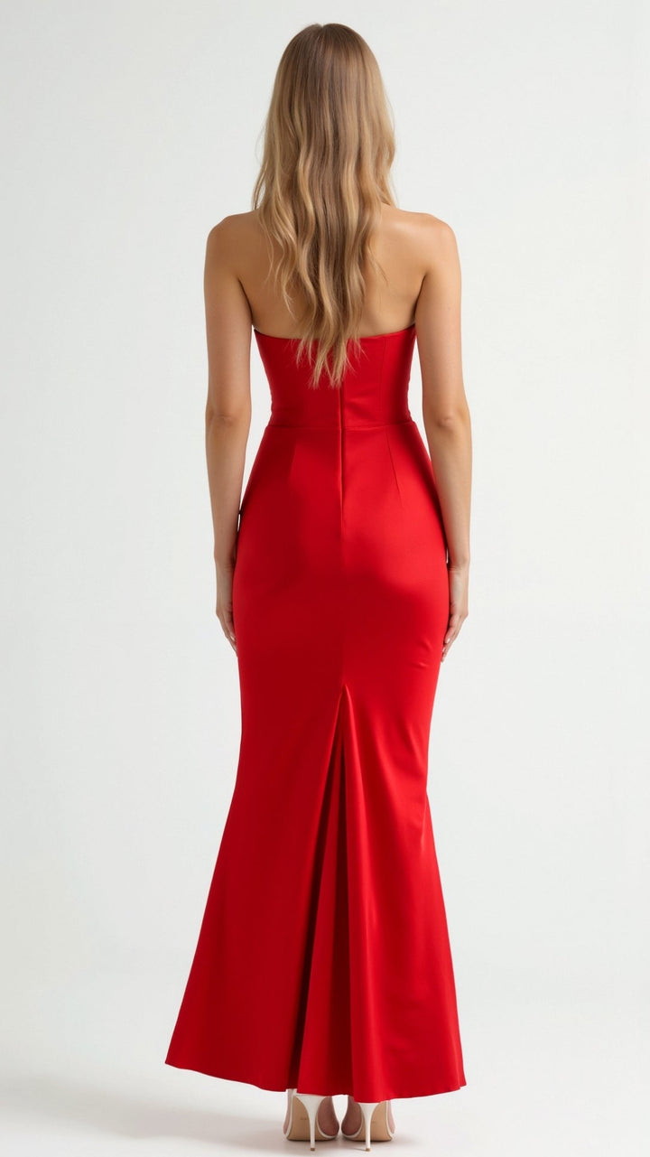 Marit - Elegante Column Maxi Jurk