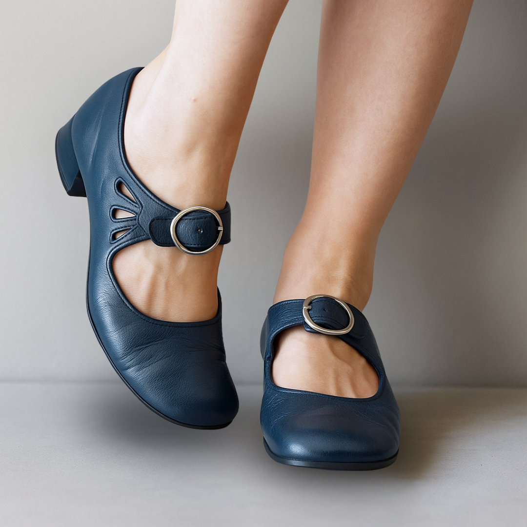 Pelagia – Orthopedische Vegan Leren Sandalen