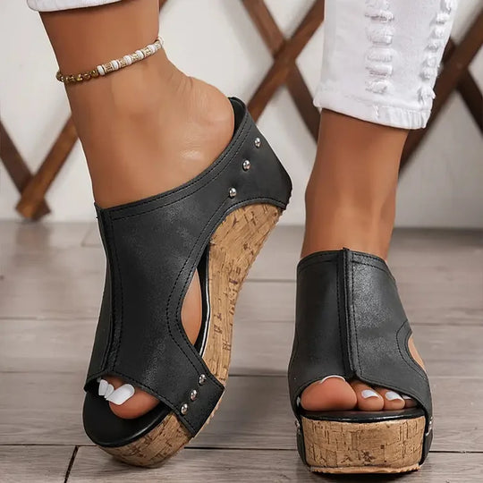 Liana – Dames Orthopedische Gewatteerde Sandalen