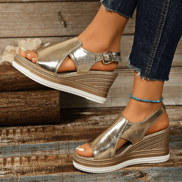 Elira – Subtiele verhoging orthopedische Sandalen