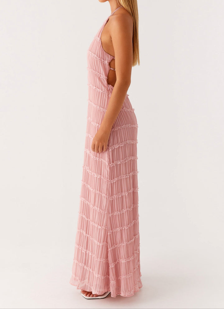 Noemi - Dames Jurk Halter Maxi