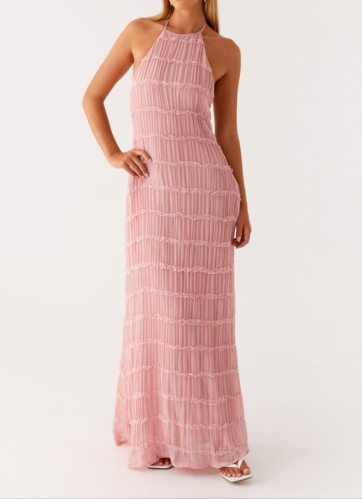 Noemi - Dames Jurk Halter Maxi