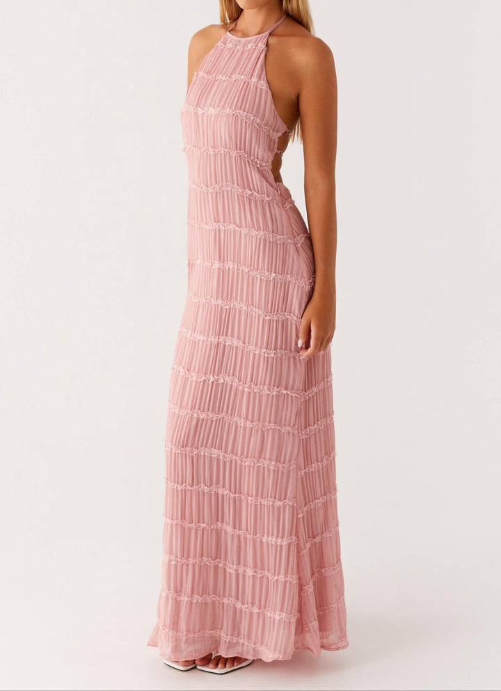 Noemi - Dames Jurk Halter Maxi
