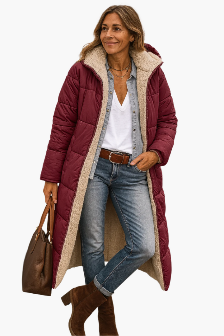 Valentina - Cozy Elegantie Winterjas