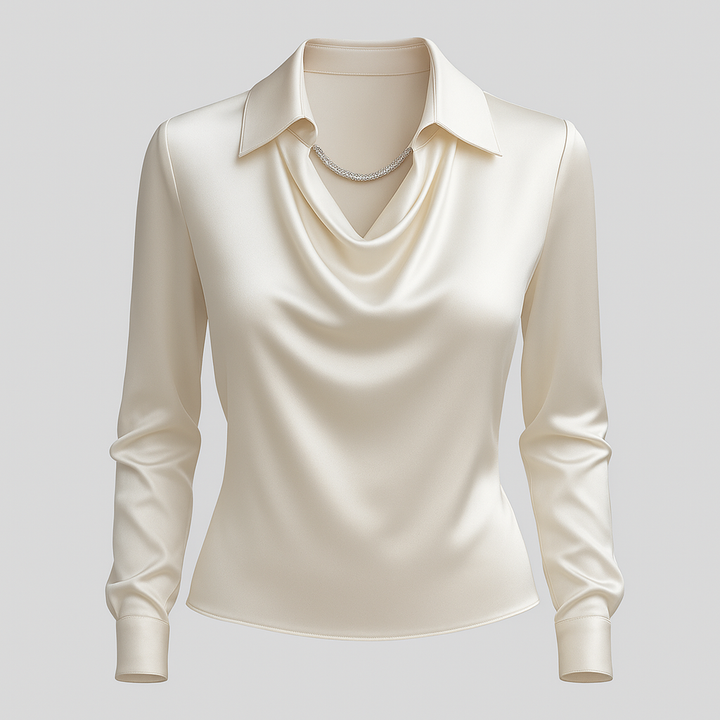 Elvira - Vloeiende elegantie blouse