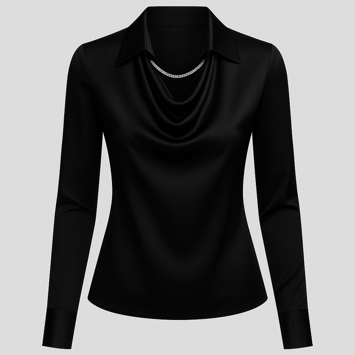 Elvira - Vloeiende elegantie blouse