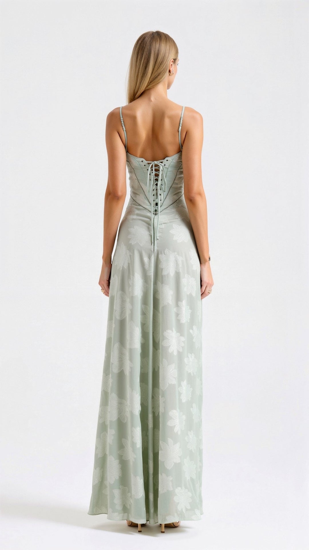 Linde - Verfijnde Bustier Maxi Jurk